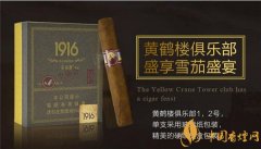 國產雪茄煙(1916俱樂部2號)價格表圖 黃鶴樓1916俱樂部雪茄多少錢
