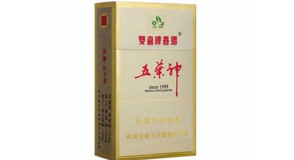雙喜五葉神1999多少錢一包 五葉神1999香煙價格12元/包