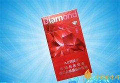 鉆石細(xì)煙價(jià)格表和圖片 紅鉆石時(shí)尚煙價(jià)格是多少(16元)