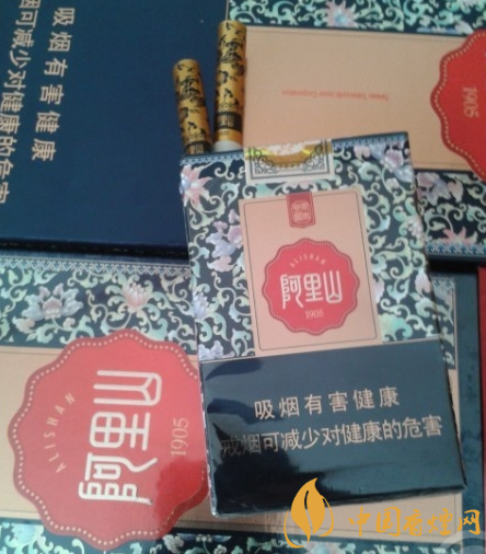 木盒阿里山景泰藍(lán)多少錢一包木盒阿里山景泰藍(lán)系列香煙價格及圖片